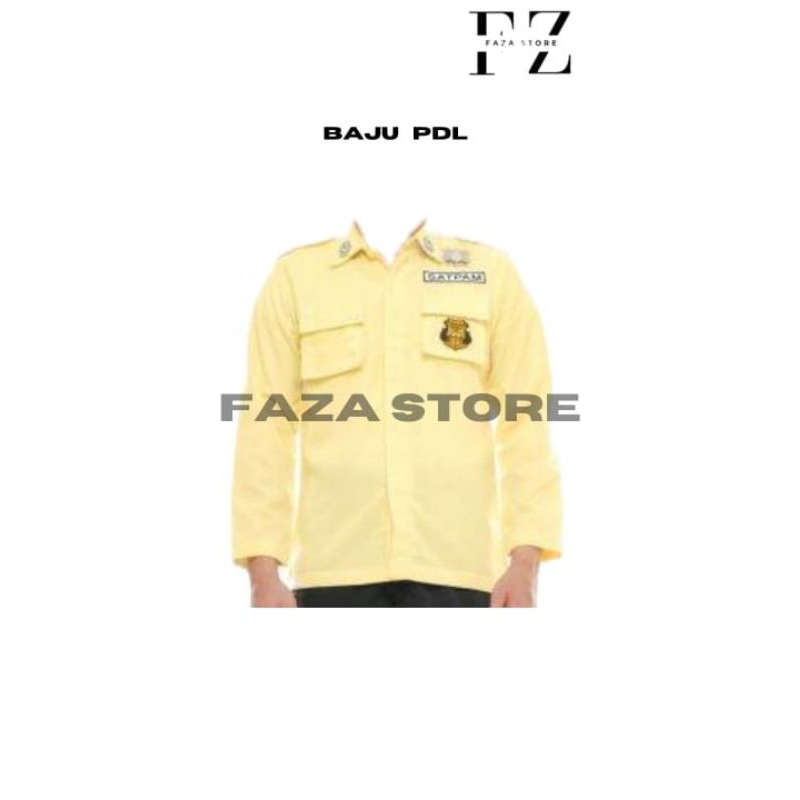 seragam satpam terbaru seragam pdl krem segaram pdh krem seragam cream security seragam cream satpam
