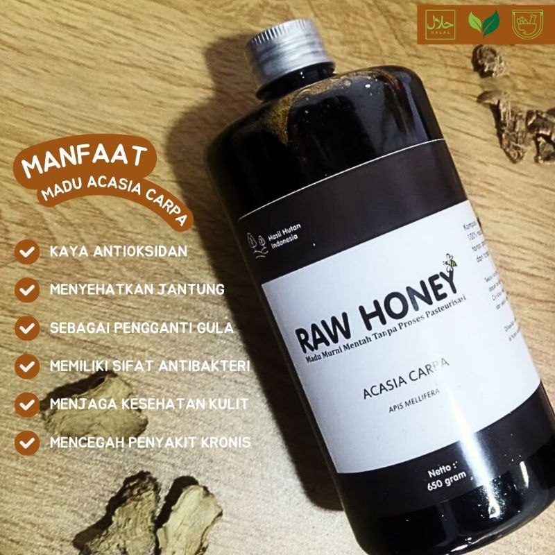 

Madu Heyka Acasia Carpa Madu Riau Murni Raw Honey