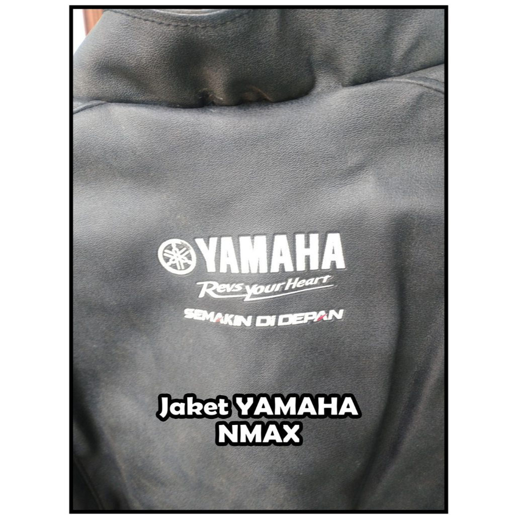 Jaket Original Yamaha Nmax 100% Baru Full Emboss