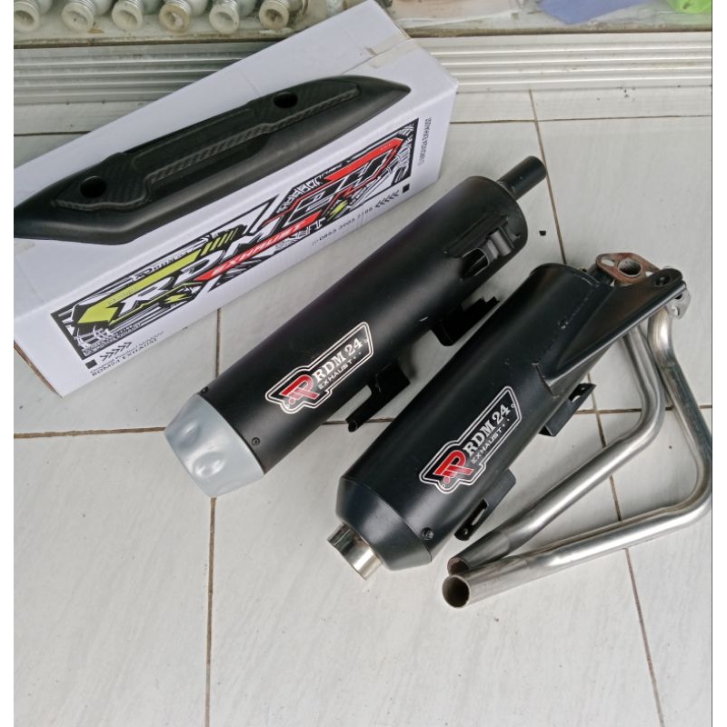 Knalpot Racing RDM 24 Exhaust bas adem all matick