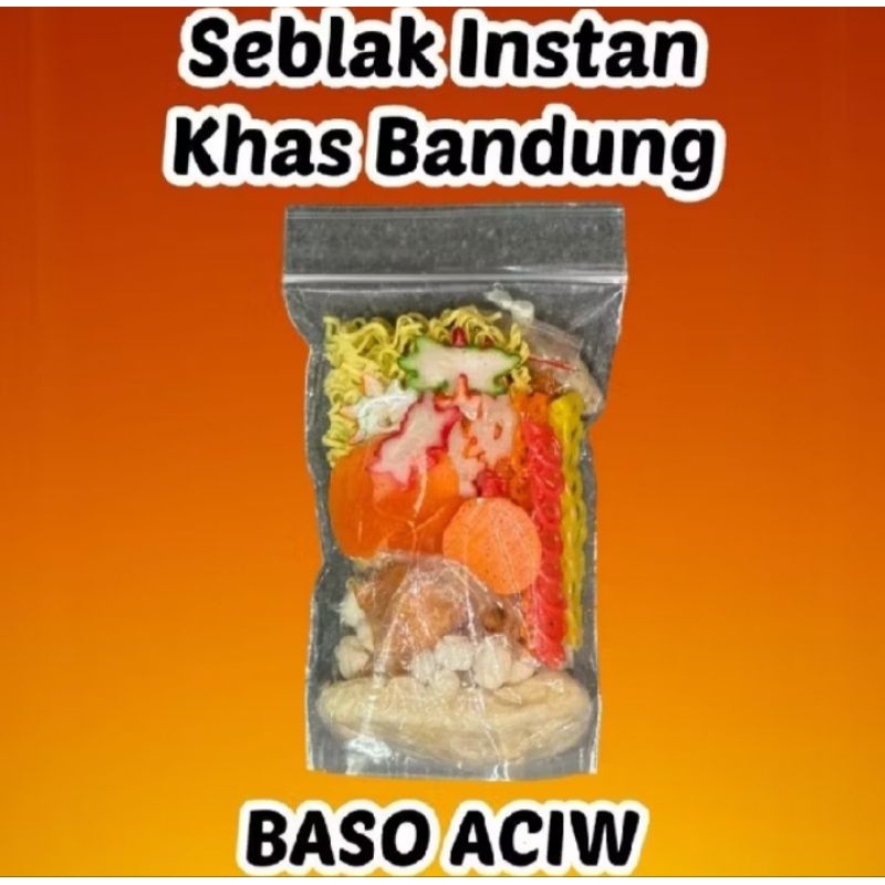 

Seblak Instan Komplit Siap Saji Terenak dan Termurah
