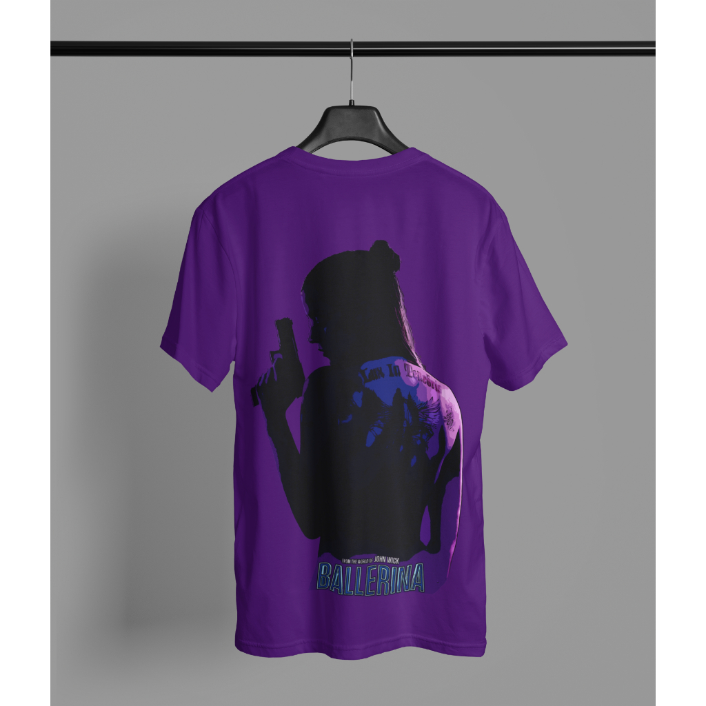 MV024 CineTees Kaos T-shirt Ballerina John Wick Premium T-shirt Anna DEARMAS