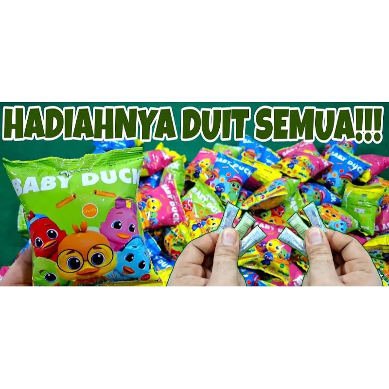

Snack berhadiah uang tunai baby duck baru