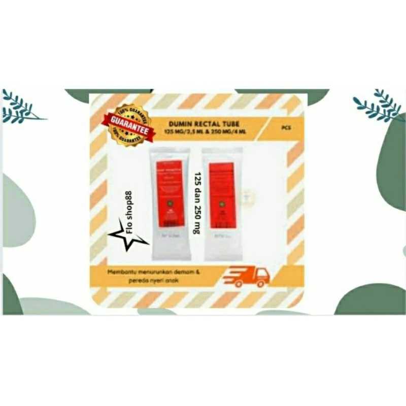 A - DUMIN  / DUMIN SUPP 125/ DUMIN RECTAL 125MG / DUMIN RECTAL / DUMIN 250 MG/ DUMIN SUPPOSITORIA / 