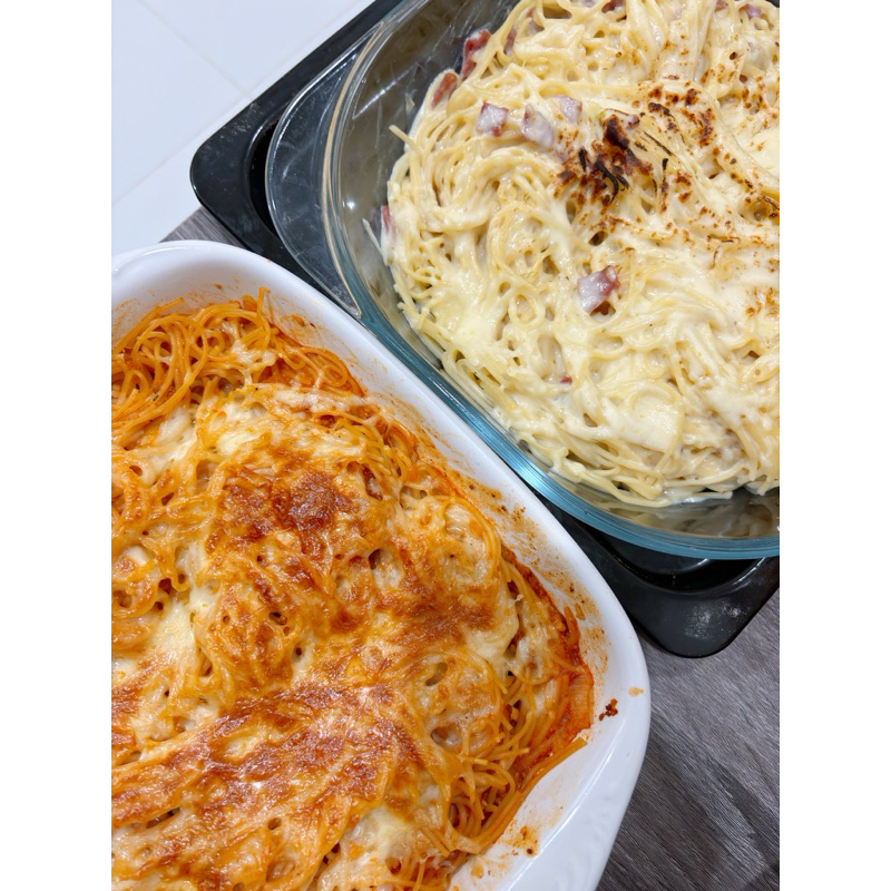 

Spagheti Brulee Saus Bechamel