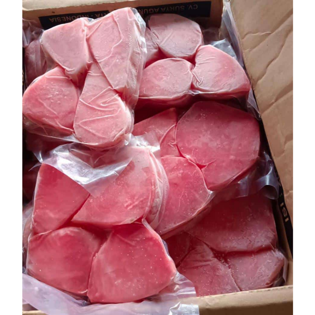 

Steak Tuna 500 gram Steak Tuna Frozen 500 gram