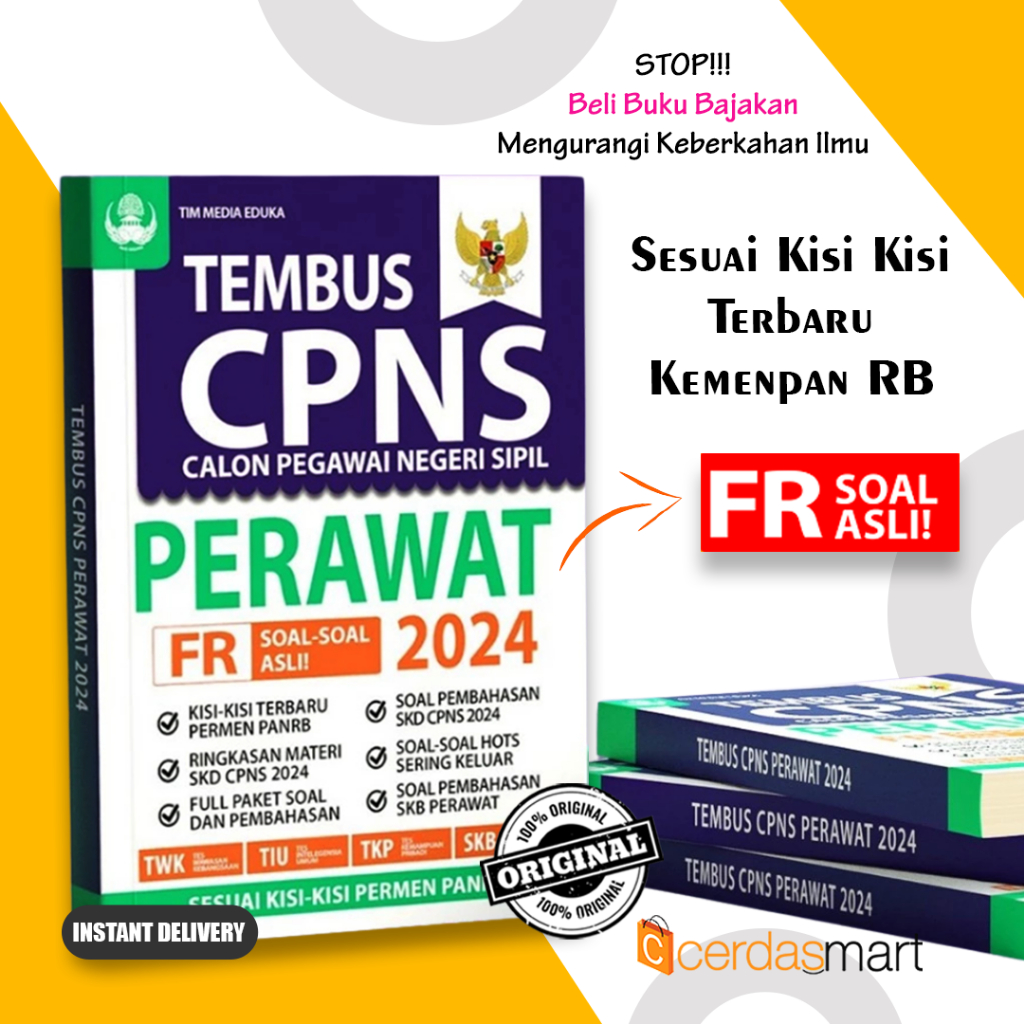BUKU Tembus Tes CPNS PERAWAT 2024