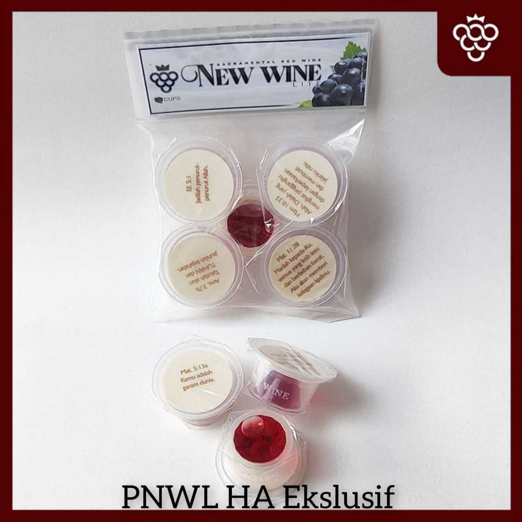 

Paket Eslusif Anggur Perjamuan Kudus Lite + Hosti Ayat Besar - Isi 5