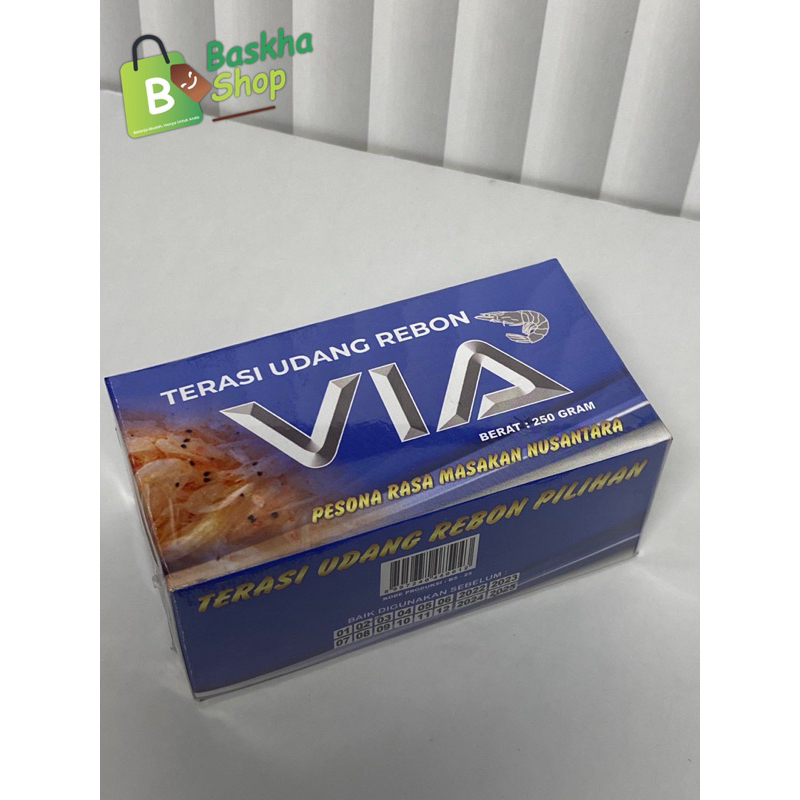 

Trasi Udang Via Rasa I Biru Super Grade A | Trasi Mentah | Asli Tuban