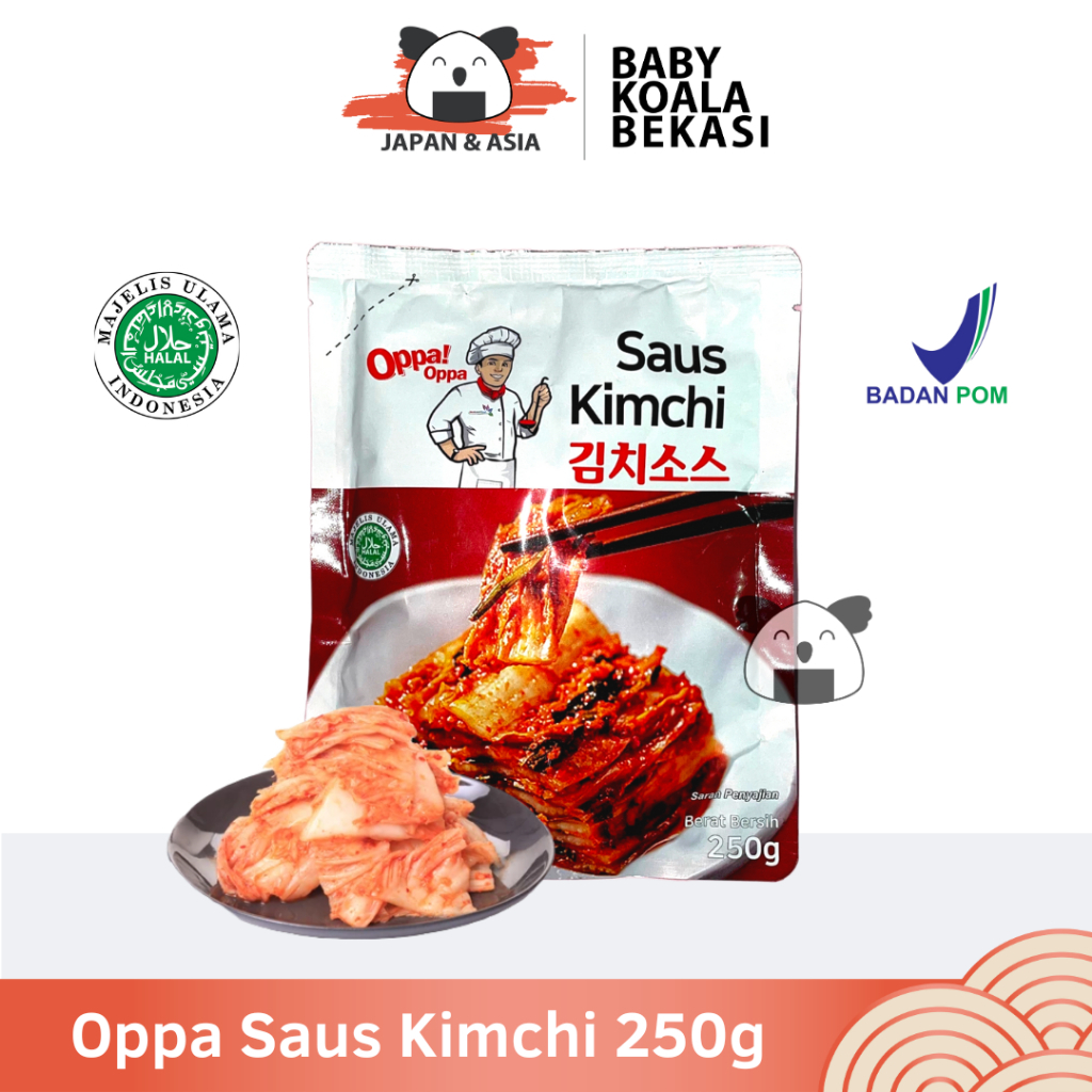 

OPPA SAUCE Kimchi Korea 250 g Halal | Saus Kimchi Instant-- Bekasi