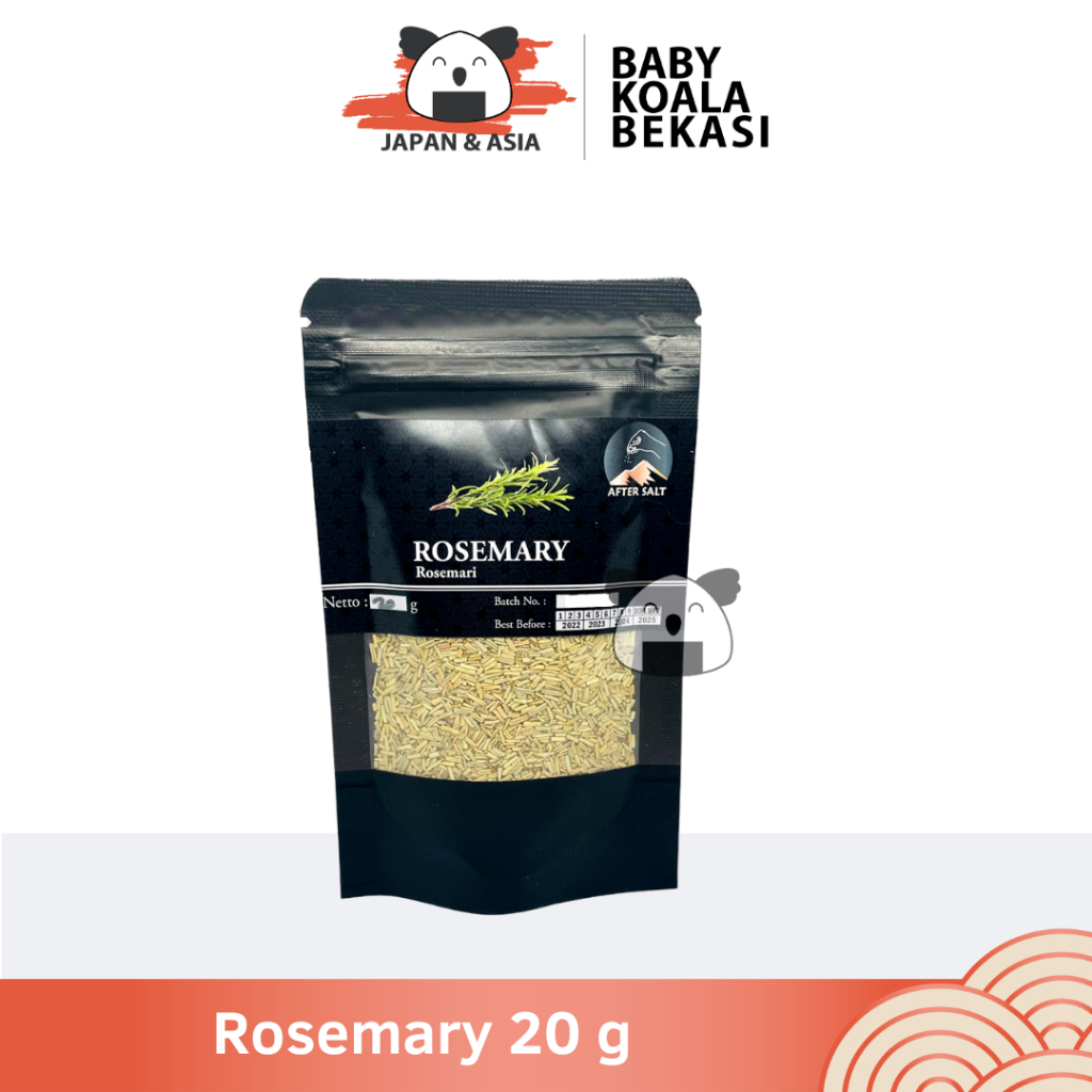 

ROSEMARY DRY LEAVES Daun Rosmari Kering 20 g │ Import - Bekasi