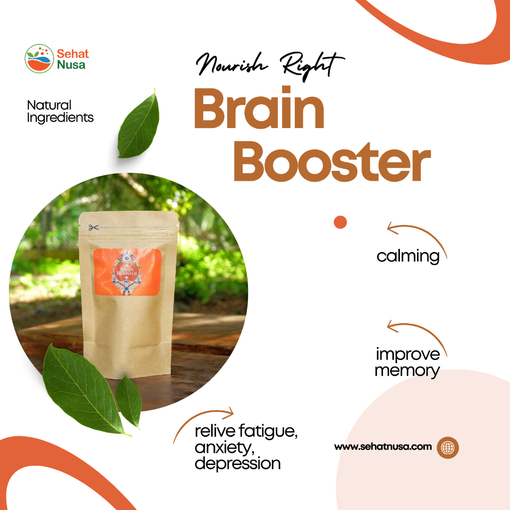 

Brain Booster - Artisan Tea - Teh Celup Herbal Sehat Nusa by Taman Konservasi Socfindo
