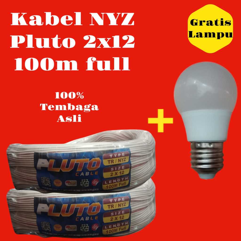 KABEL TR NYZ PLUTO 2X12 100M