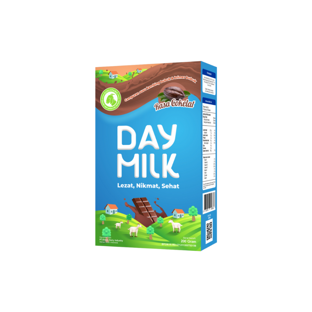 

DAYMILK Rasa Cokelat - Susu Kambing Etawa Bubuk, Penuhi Kebutuhan Nutrisi Setiap Hari