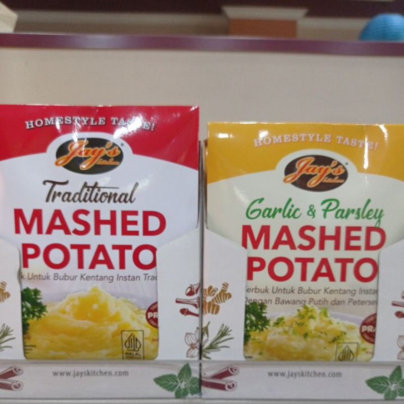 

Jay's garlic & parsley mashed potato 45 gr