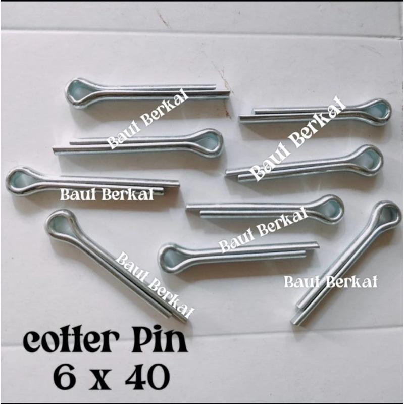 cotter pin 6x40 spipen 6x50 cotter pin 6mm x 40mm split pen 6x40