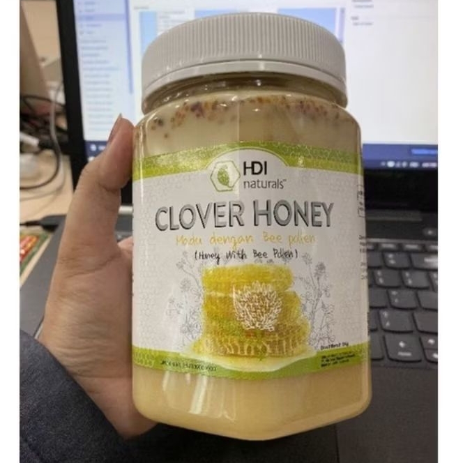 

Madu Clover honey 1kg exp 2026 + sendok kayu