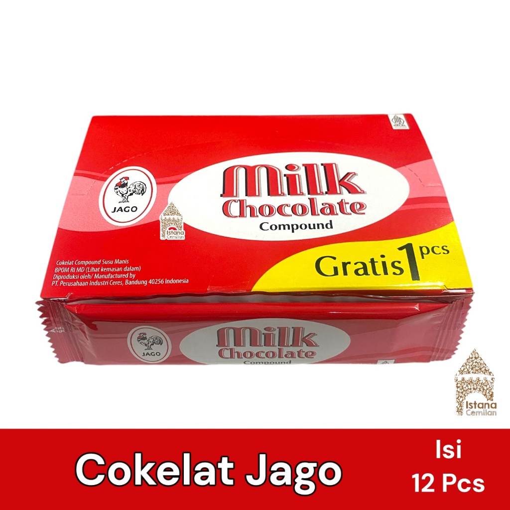 

PROMO ! Coklat / Cokelat Cap Ayam Jago isi 12 pcs