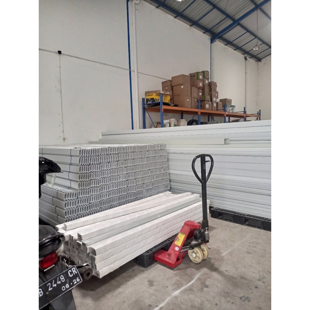 Pipa Hidroponik Set Gully Trapesium 4 Meter Talang Air Paket Hidroponik Paket Paralon Hidroponik Kit