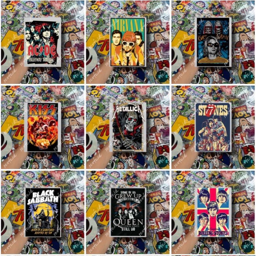 

Stiker Sablon Setrika Sablon METAL BAND