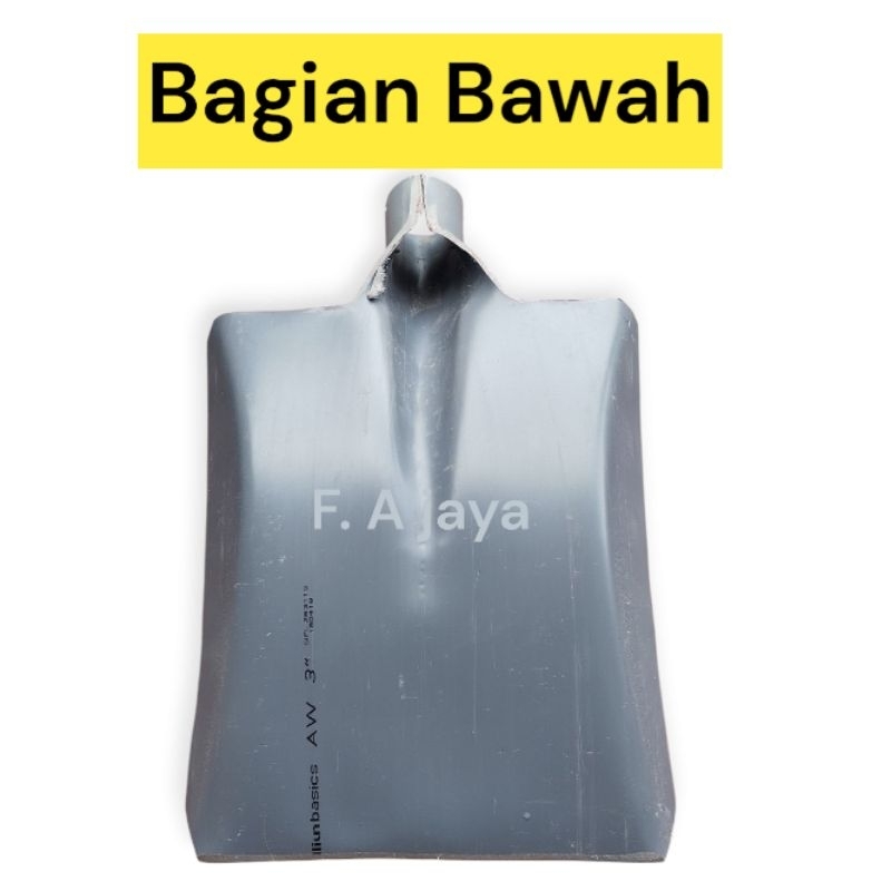 Sekop Pvc Tebal Kuat Dan Anti Karat Pipa Triliun Aw Daun Sekop Pvc