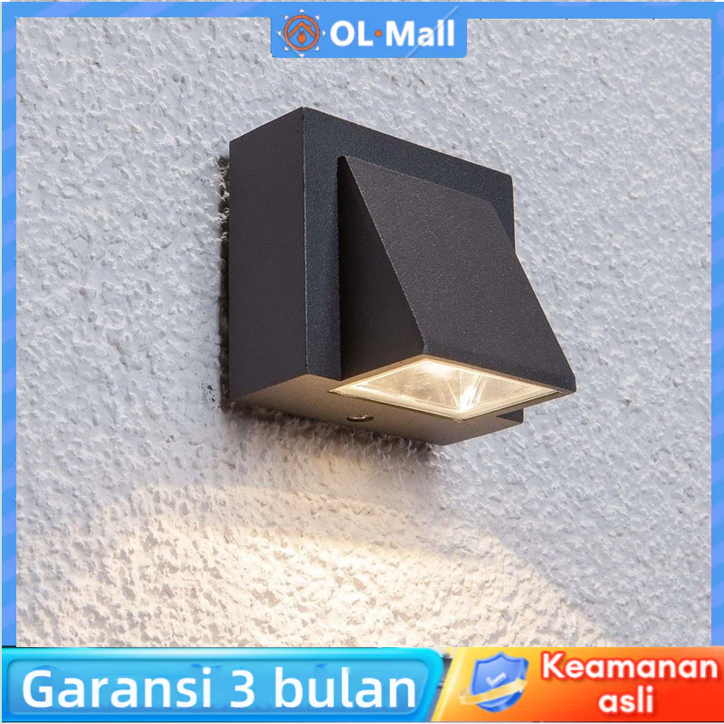 [COD] Lampu Dinding Modern Minimalis Lampu Pagar Lampu Teras Lampu Taman 220V Anti Air Warm White La
