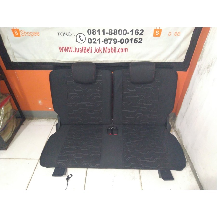 Jok mobil Toyota Rush bagian belakang 2015/17 TRD Copotan original
