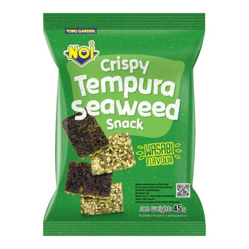 

BUY 1 GET 1 FREE - Tong Garden Noi Crispy Tempura Seaweed Snack / Makanan Rumput Laut Goreng 45GR