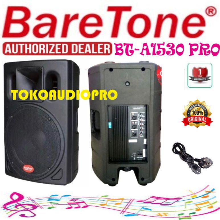 Baretone BT-A1530 PRO  2-way Speaker Aktif BTA1530PRO