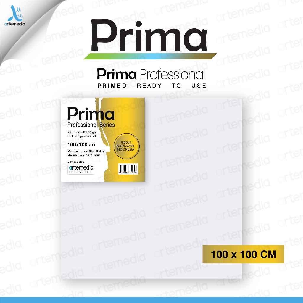 

Prima Professional 100x100cm Cotton Canvas