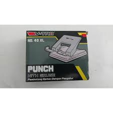 

Alat Punch VTRO Alat Pelubang Kertas 40 XL Dan 30 XL
