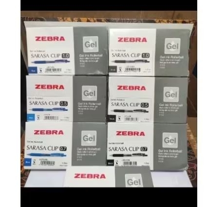 

Pulpen sarasa zebra 0.5 - 0.7 - 1.0 1 pcs