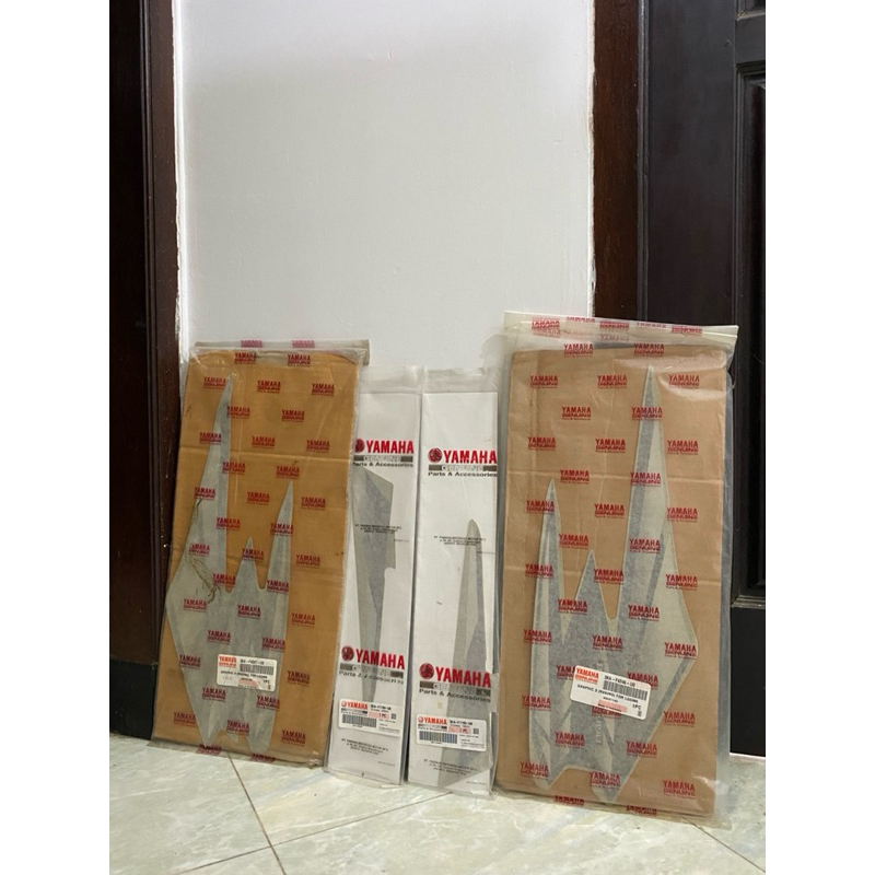 STRIPING STIKER STICKER LIS RX KING 2002 GOLD KUNING EMAS ORIGINAL