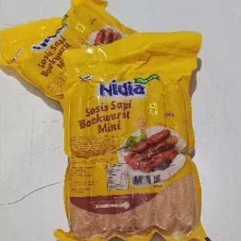 

NIDIA sosis sapi bakar mini isi 12