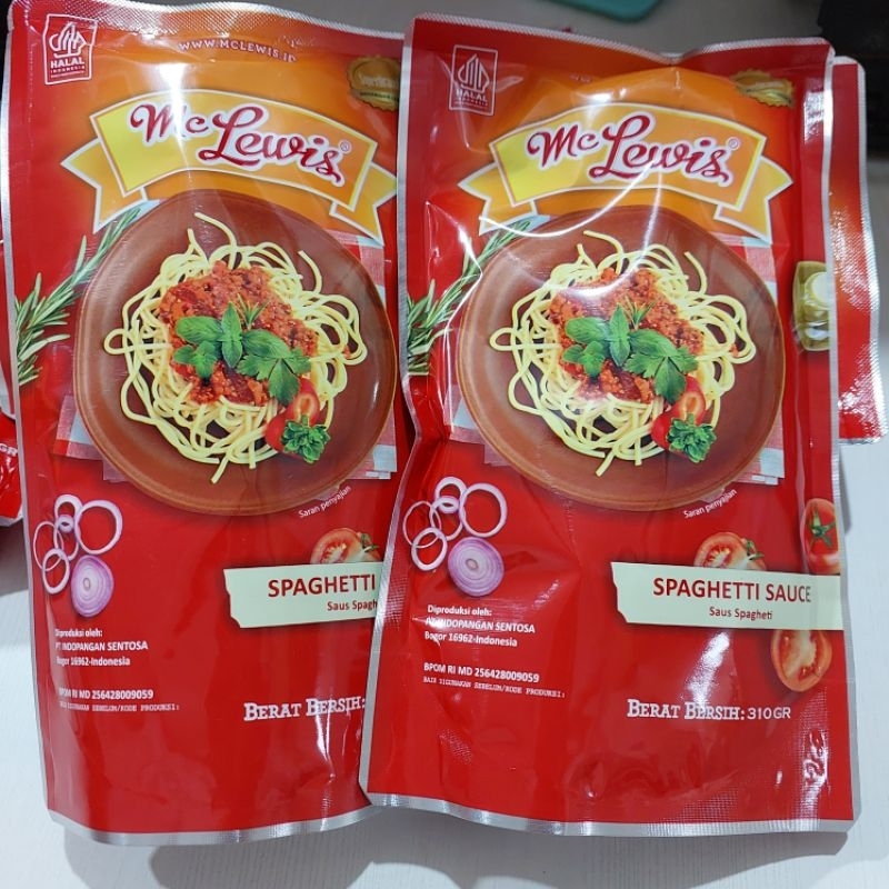 

Mc Lewis Saus Spagheti 310gr