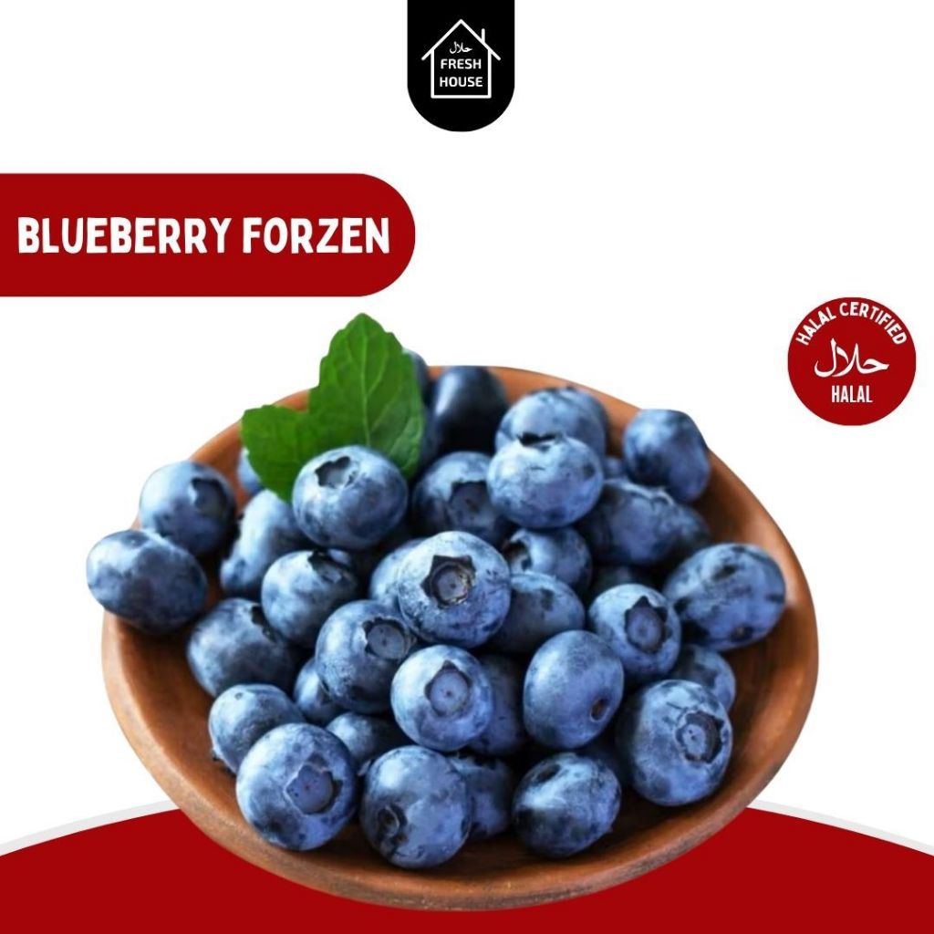 

BLUEBERRY FROZEN 500GR / BUAH BLUEBERRY BEKU