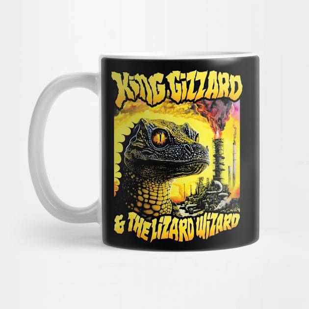 Mug Gelas | Hadiah | Hampers | king gizzard & the lizard wizard King Gizzard And The Lizard Wizard M
