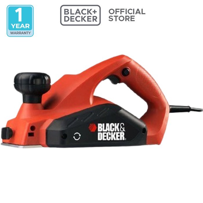 Black+Decker 650W Rebating Planer Mesin / Ketam Mesin Serut (KW712-QS) - KW712 Only