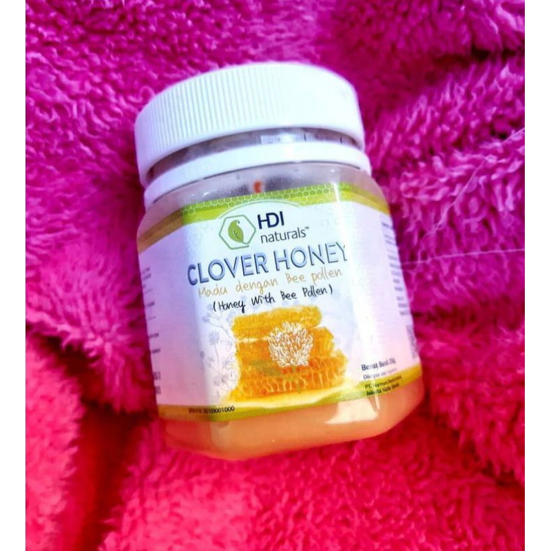 

clover honey 250gr exp 2028 free sendok kayu