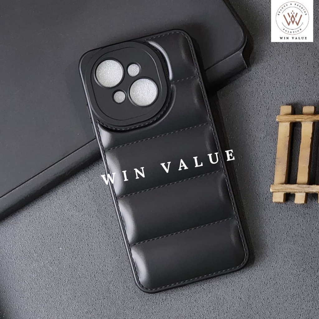 Tecno Spark GO 1 Tecno Spark 10 Tecno Spark 10C Case Bantal / Case Pillow Softcase Black Tecno Spark