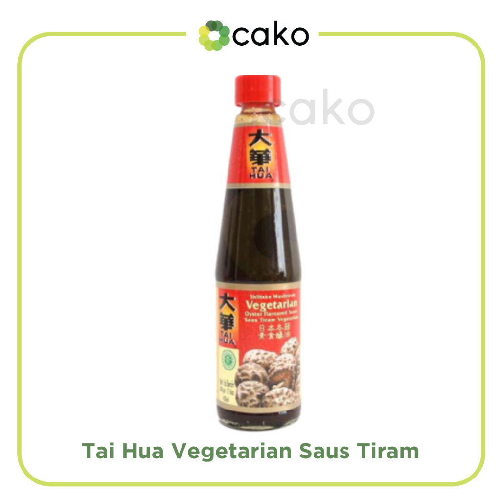 

Tai Hua Saus Tiram Vegetarian 430ml / Oyster Sauce Vegetarian / Khusus Pengiriman Instant & Sameday
