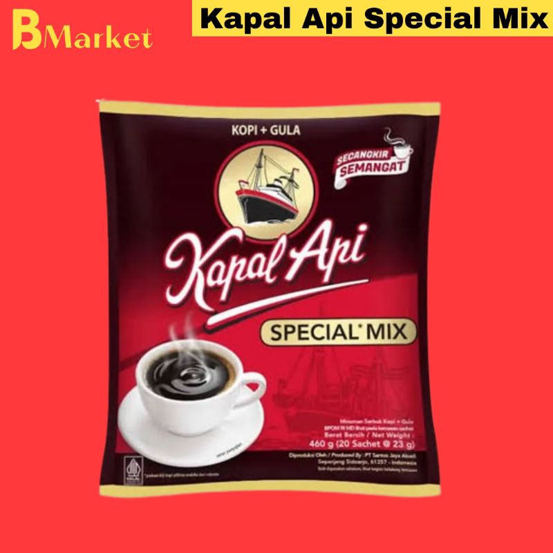 

Kopi Kapal Api Special Mix 23g (Satuan)