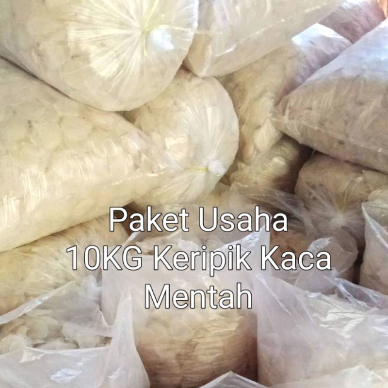 

Keripik Kaca Paket Usaha 10KG | Kripik Beling Elod Pikca Beledag