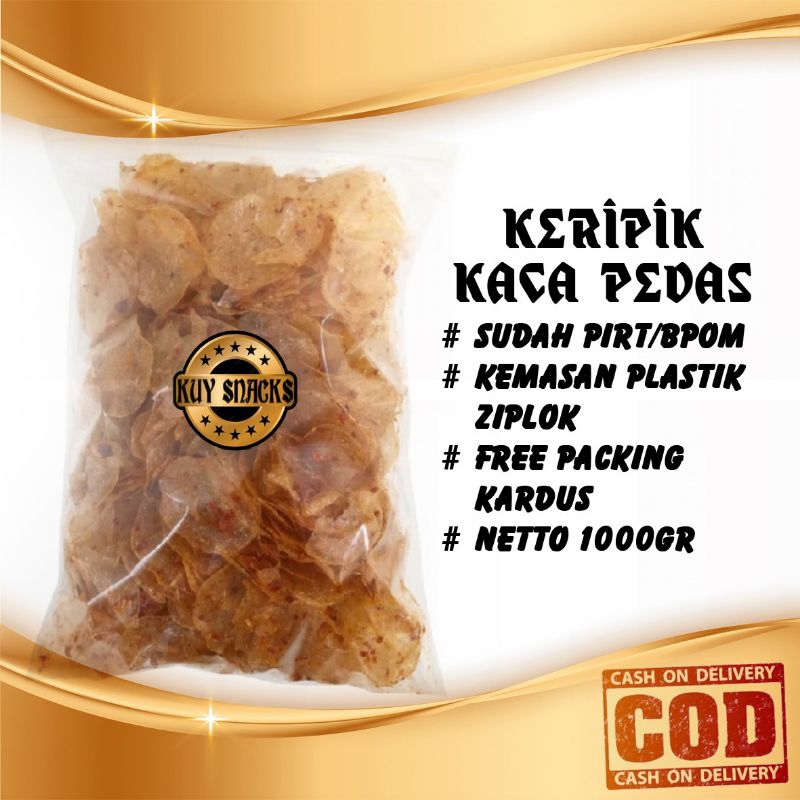

{Kuy Snacks} Aneka Macam Kerepik Kaca Harga Grosir Varian Asin Dan Pedas