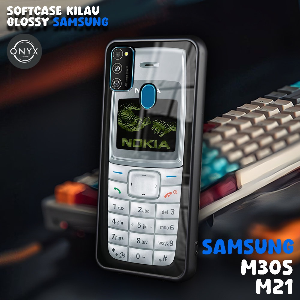 [AA21] Softcase SAMSUNG M21 | M30S | NOKIA JADUL | Case Samsung Keren Lucu | Casing Kilau Glossy Sam