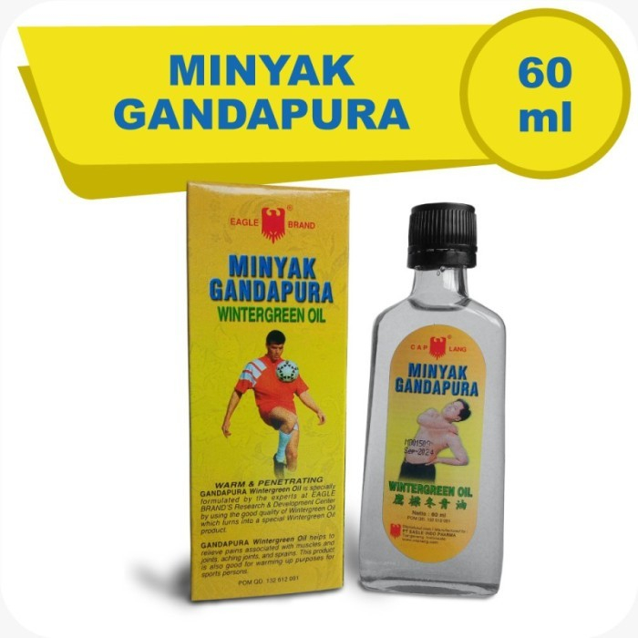 MINYAK GANDAPURA CAP LANG 60 ML / GANDAPURA CAP LANG 60 ML