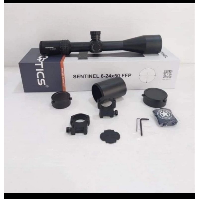 Telescope/Teleskop Vector Sentinel 6-24x50Ffp-Zero Stop