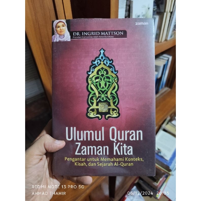 ULUMUL QUR'AN ZAMAN KITA