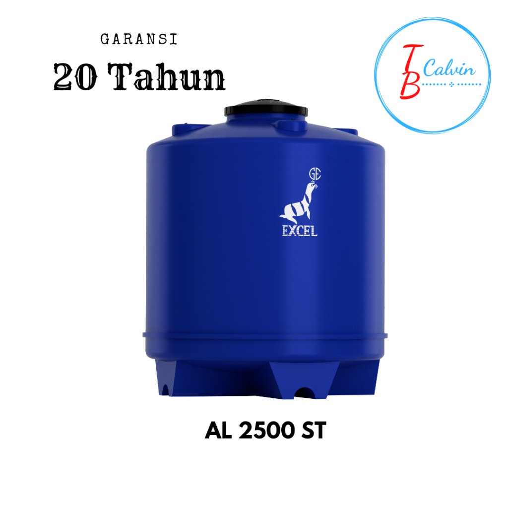 Tangki Air Pendam Excel 2500 Liter AL 2500 ST / Toren Pendam Excel AL 2500ST Langsung Tanam