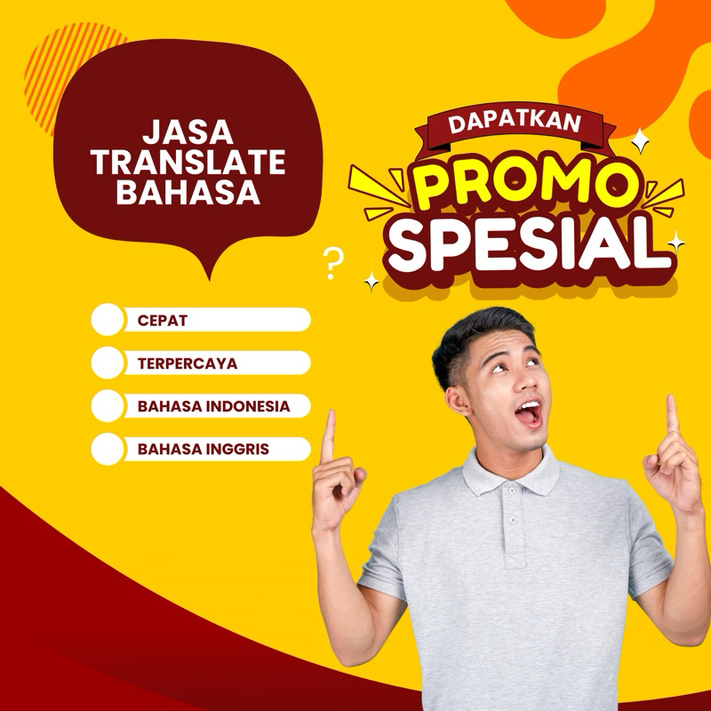 JASA TRANSLATE BAHASA INGGRIS/INDONESIA